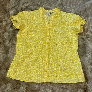 Yellow Floral Women's Top​​